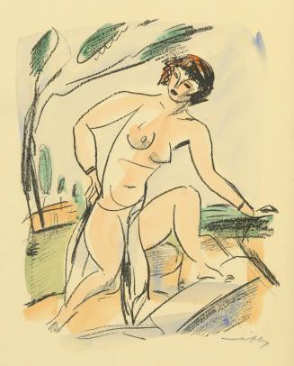 Bather, from the series 10 Lithographie
