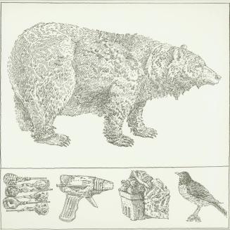 Bear with Predella, from the Rubber Stamp Portfolio
