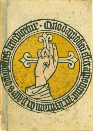 Hand of God, leaf from a prayerbook