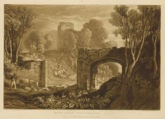 East Gate, Winchelsea, Sussex, part XIV, plate 67, from Liber Studiorum