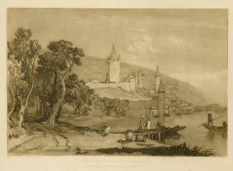 Ville de Thun, Switzerland, part XII, plate 59, from Liber Studiorum
