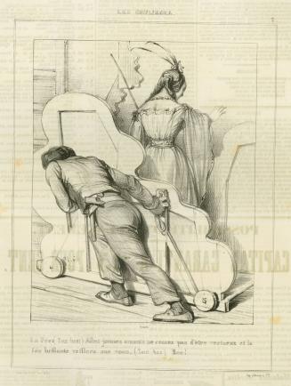 La Fee (tout haut) Allez, jeunes amants..., from the series Les Coulisses