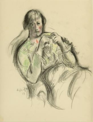 Woman Seated in a Chair