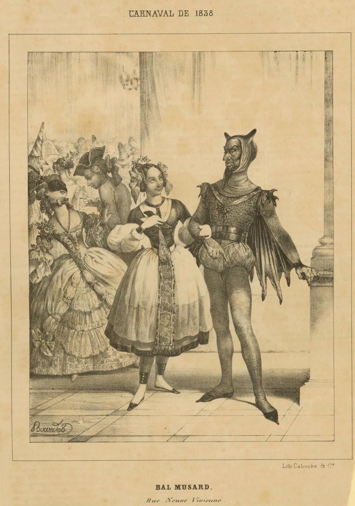 Bal Musard, Rue Neuve Vivienne: Carnaval de 1838