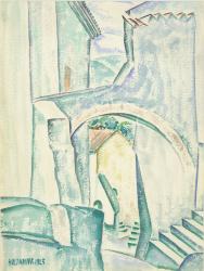 Collection of Twenty-five Oils and Watercolors by Emil Holzhauer