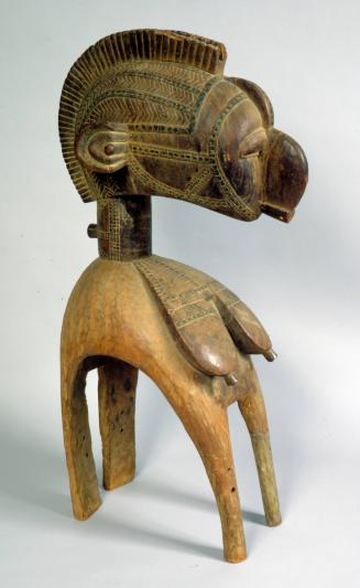 Nimba Dance Headdress with Carrying Yoke (Nimba)