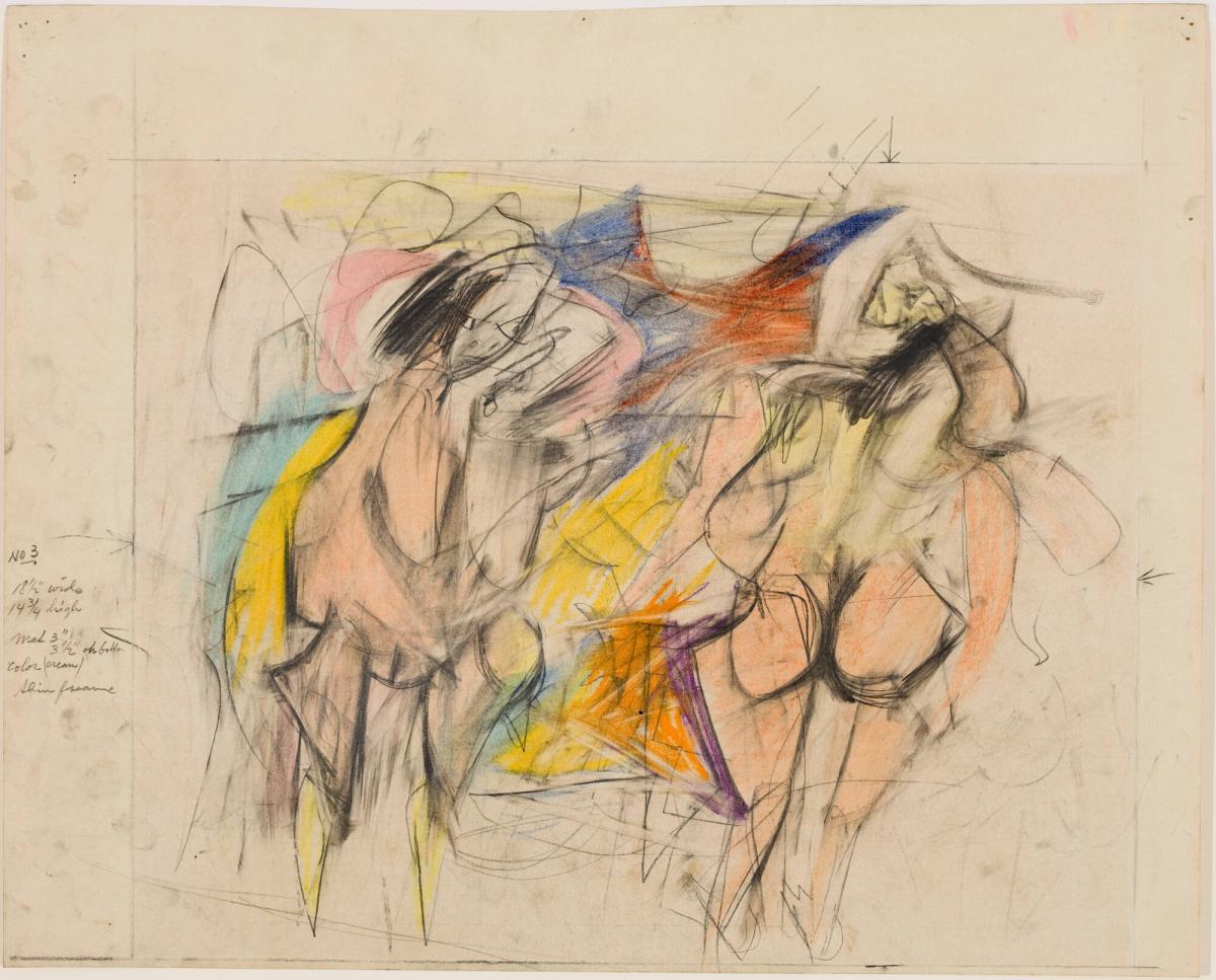 willem de kooning tracing the figure