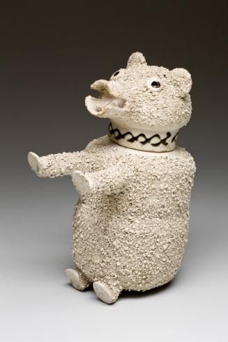 Bear-Shaped Drinking Vessel