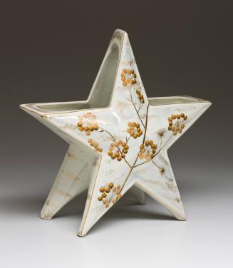 Galle Hanging Vase in the Shape of a Star