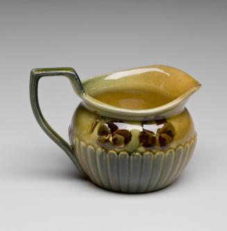 Pitcher with Pansy Design