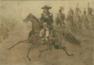 Cavalry Officer with Retinue
