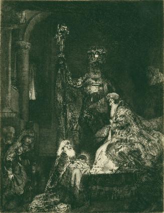 The Presentation in the Temple in the dark manner