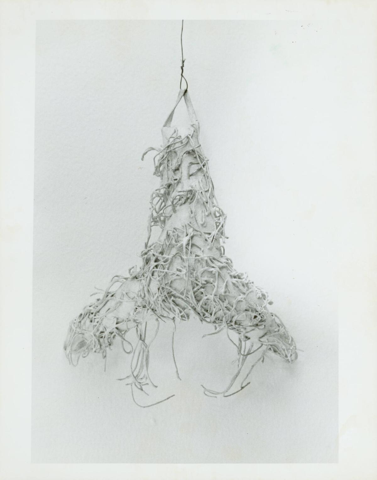 Photograph of Eva Hesse Artwork: Untitled (Ruth Vollmer Boat Bumper ...